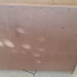 Vintage rattan chest of drawers