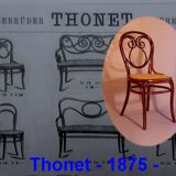 Thonet Chair No. 13, circa 1870, perfect original condition.