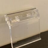 Porte crayons, porte lettres et post-it en lucite transparent Guzzini