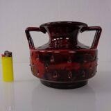 Italian Strawberry Ceramic Vase by Fratelli Fanciullacci for Bitossi, 1960s