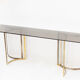 Table de console courbée années 70