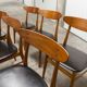 Lot de 6 chaises Farstrup 210 teck en hêtre 1965