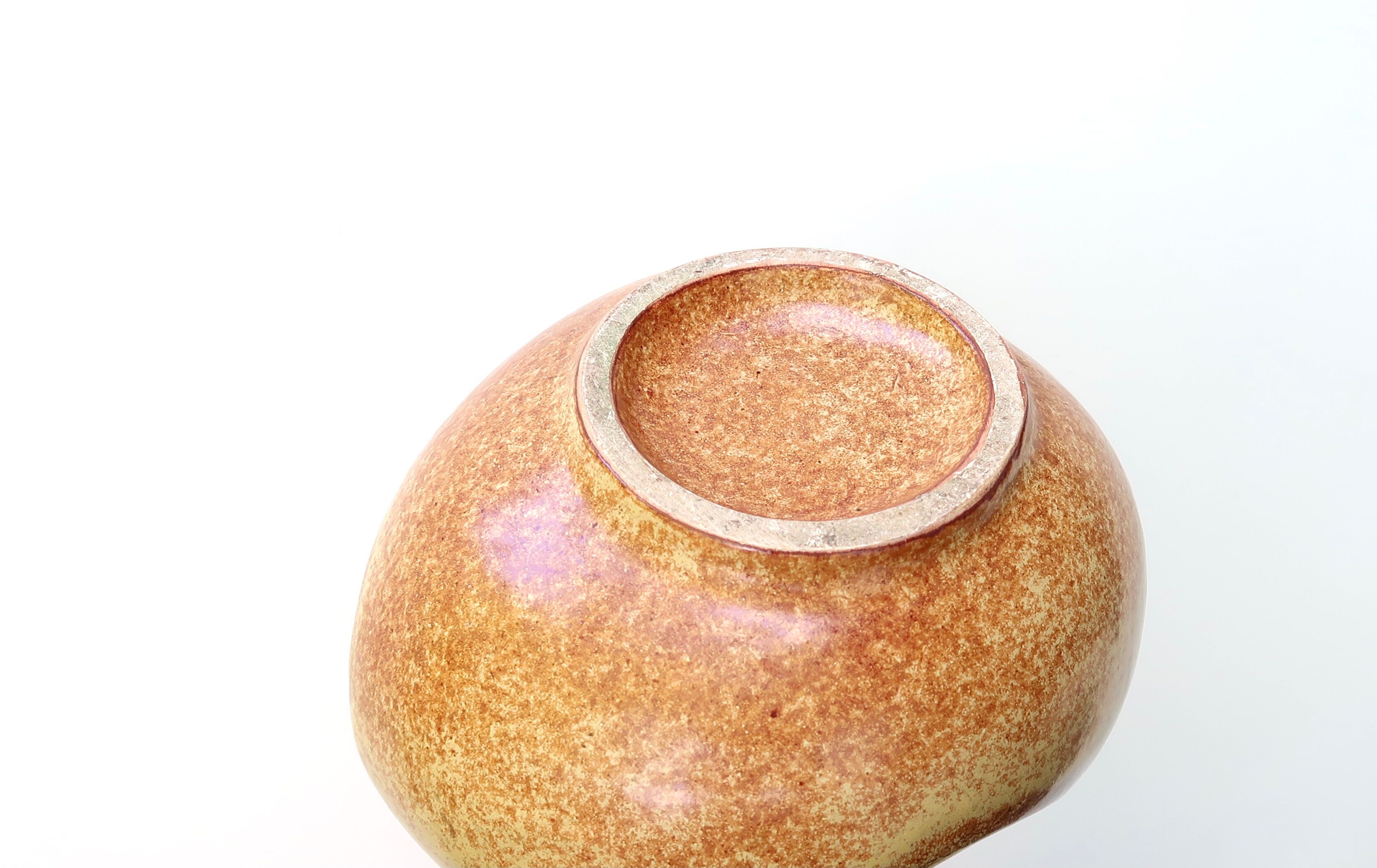 Ceramic vase by Roberto Rigon for Bertoncello, 60s