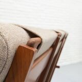 GE-375/3 Three-seater Sofa by Hans Wegner  for Getama
