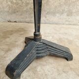 Old bistro table garden table cast iron with oak