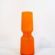 Orange Murano glass vase by Carlo Moretti, Italy, 1960s