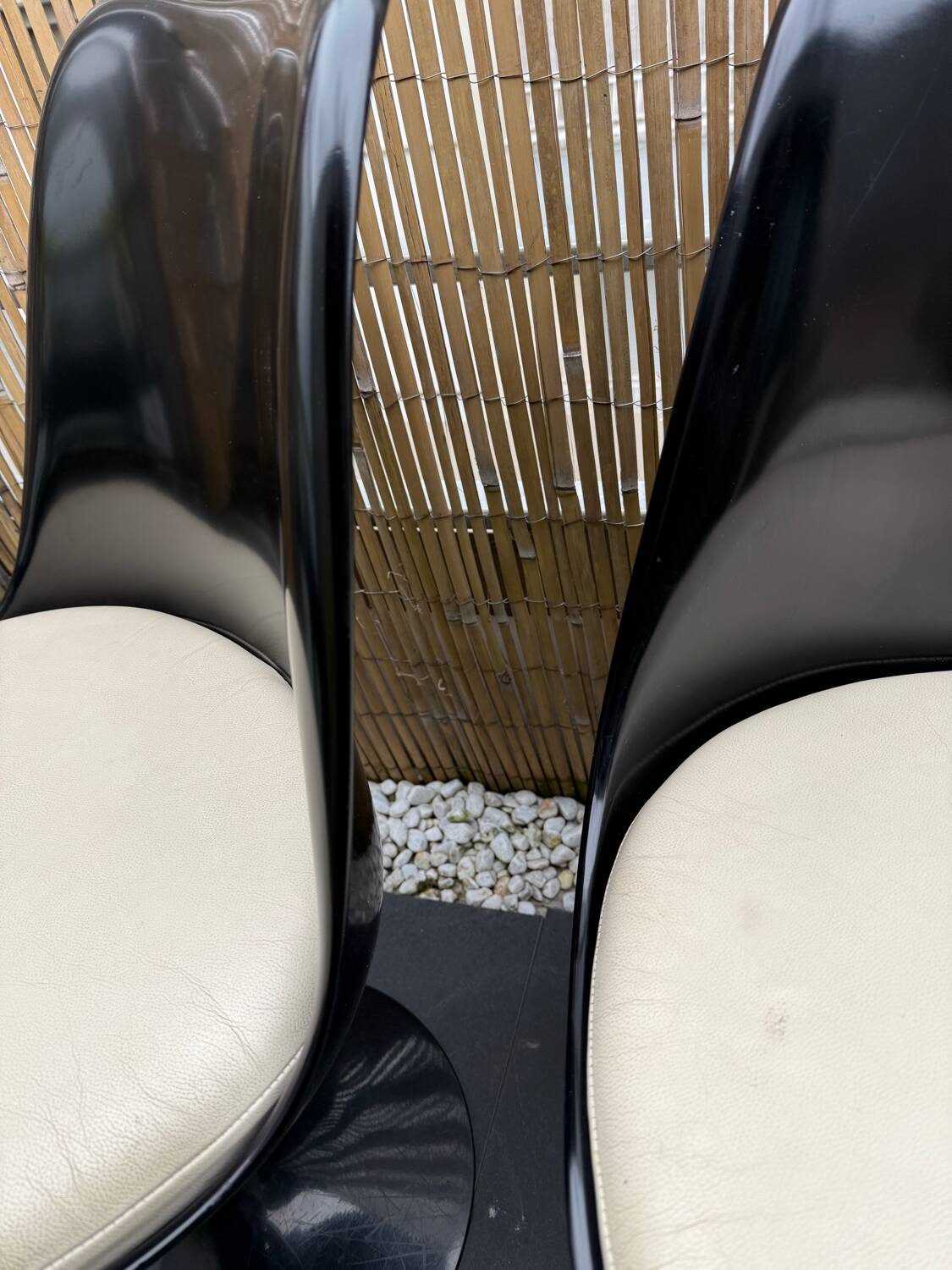 Chaise knoll Tulip noir – Eero Saarinen pour Knoll