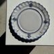 Ceramic cheese dome with lily flower decoration H7 D19