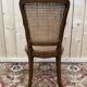 Suite de 6 chaises de style Louis XV en cannage