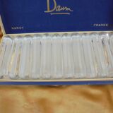 12 porte-couteaux en cristal daum