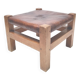 Ottoman stool early twentieth wood and leather