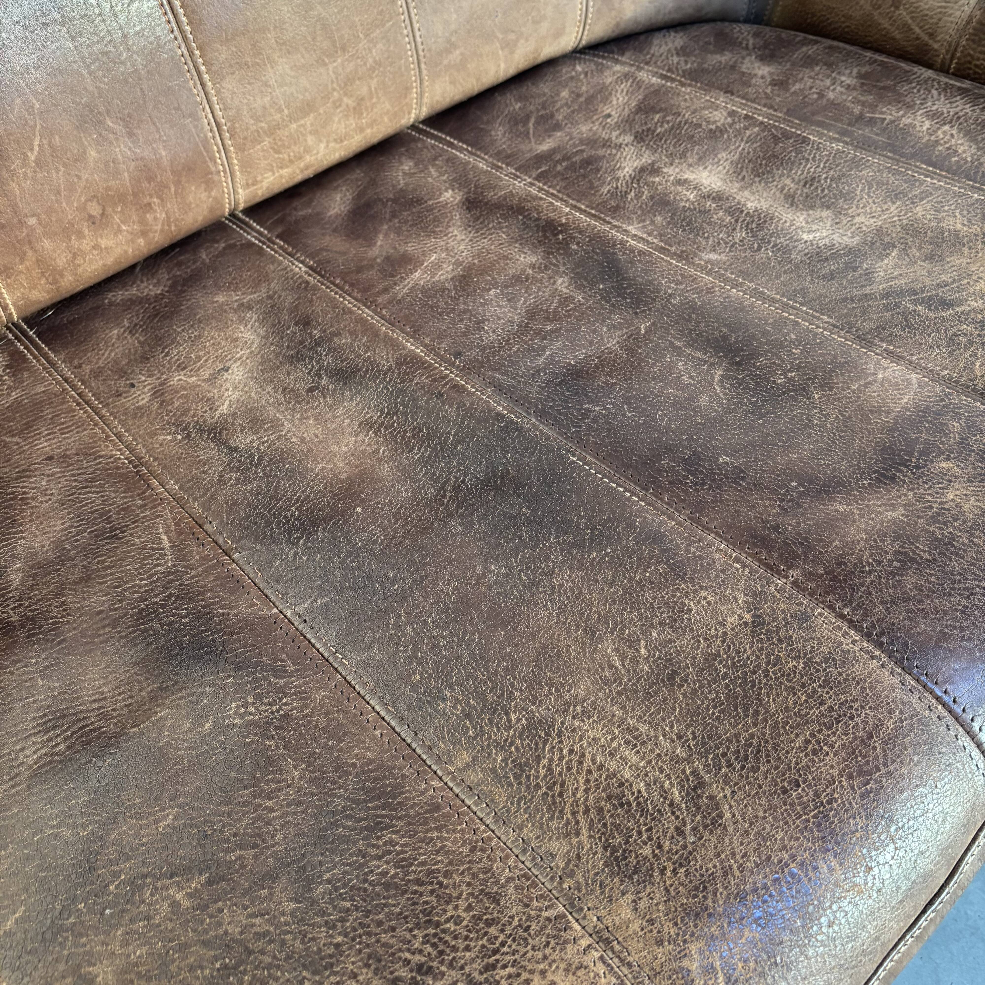 De Sede DS44 two seat sofa, 1970s