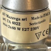 Large Mazzega Murano lamp - Original label -
