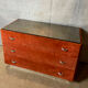 Commode en alcantara