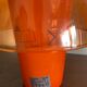Paire de lampes de table orange Ikea Gavik design 90's