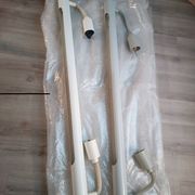 Massive suspended industrial lamp 1980s