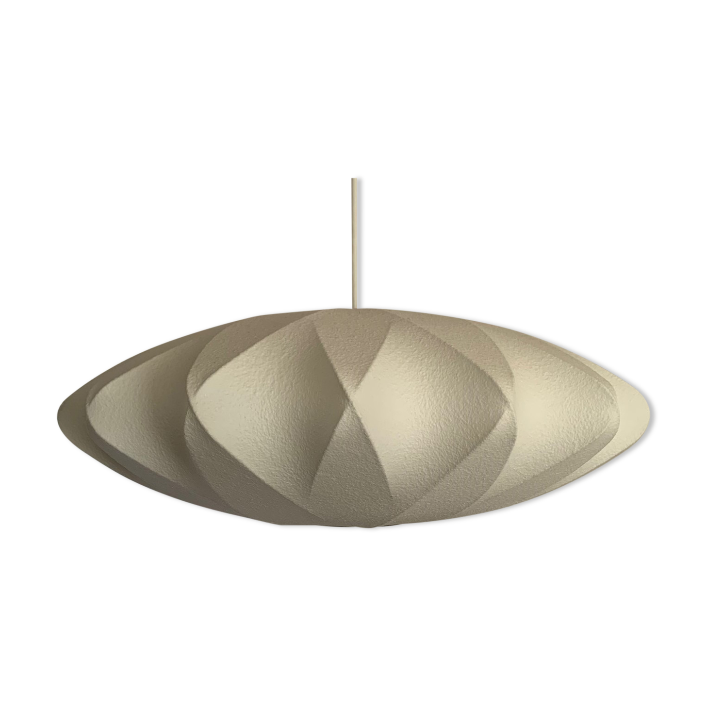 Crisscross Bubble pendant lamp by George Nelson