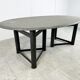 Oval dining table 1970s