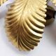 Wall light, ceiling light in gilded metal with gold leaf, 1970-1980