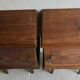 Pair of vintage bedsides