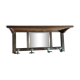 Coat hanger with mirror