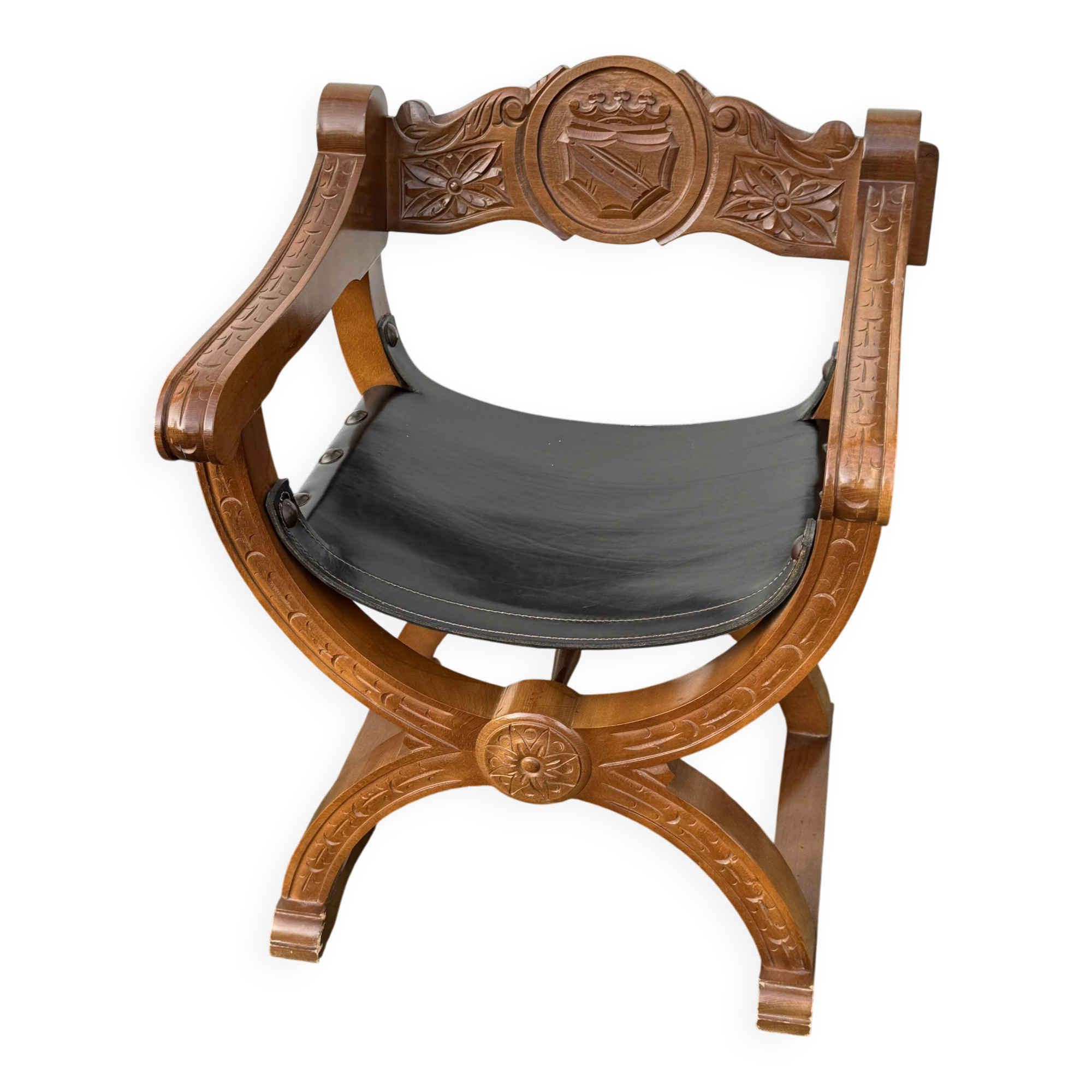 Savonarola Renaissance Revival Chair