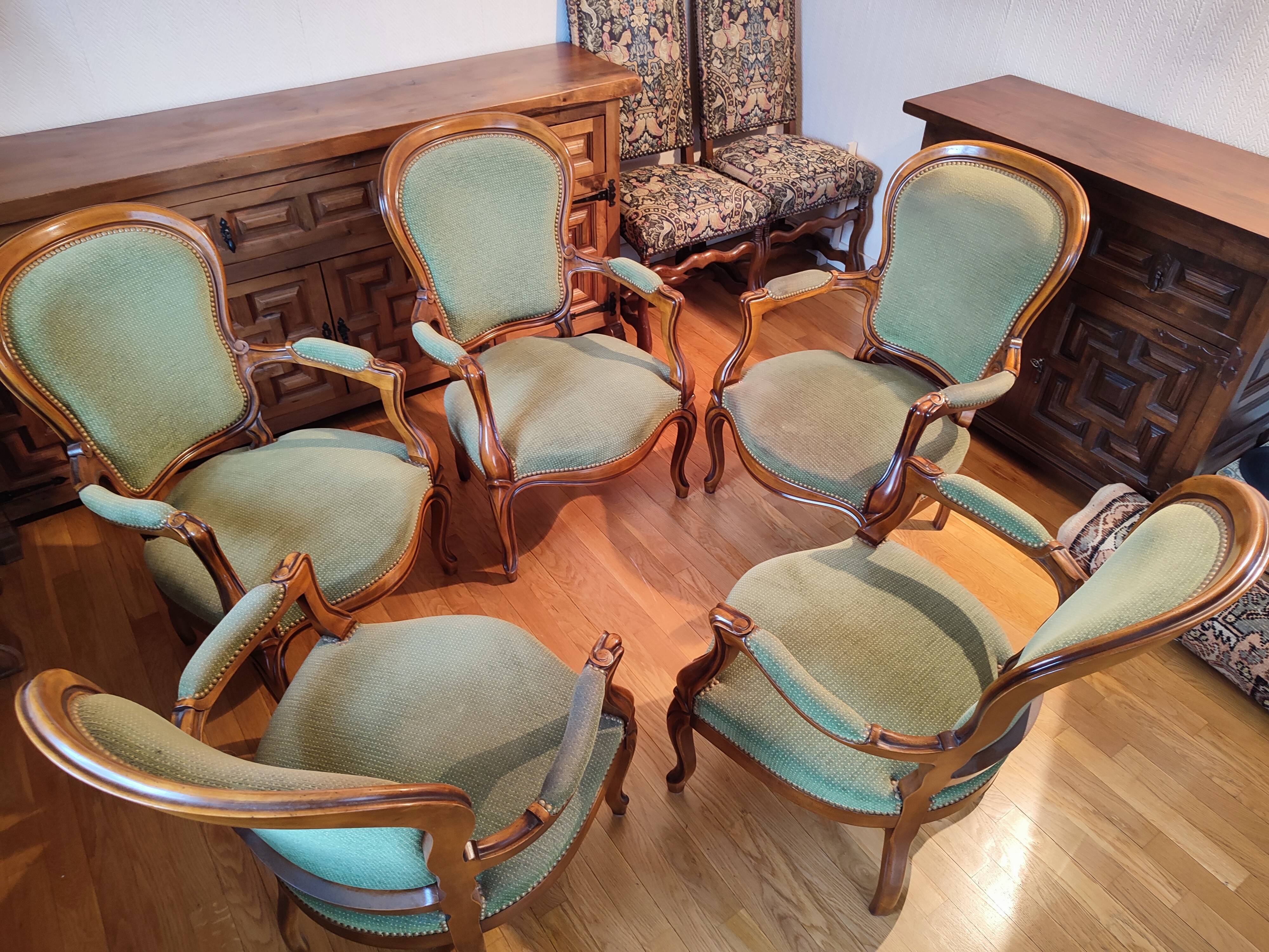 Fauteuil Bergère style Louis XV