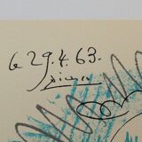 Pablo Picasso: Maternity, signed lithograph