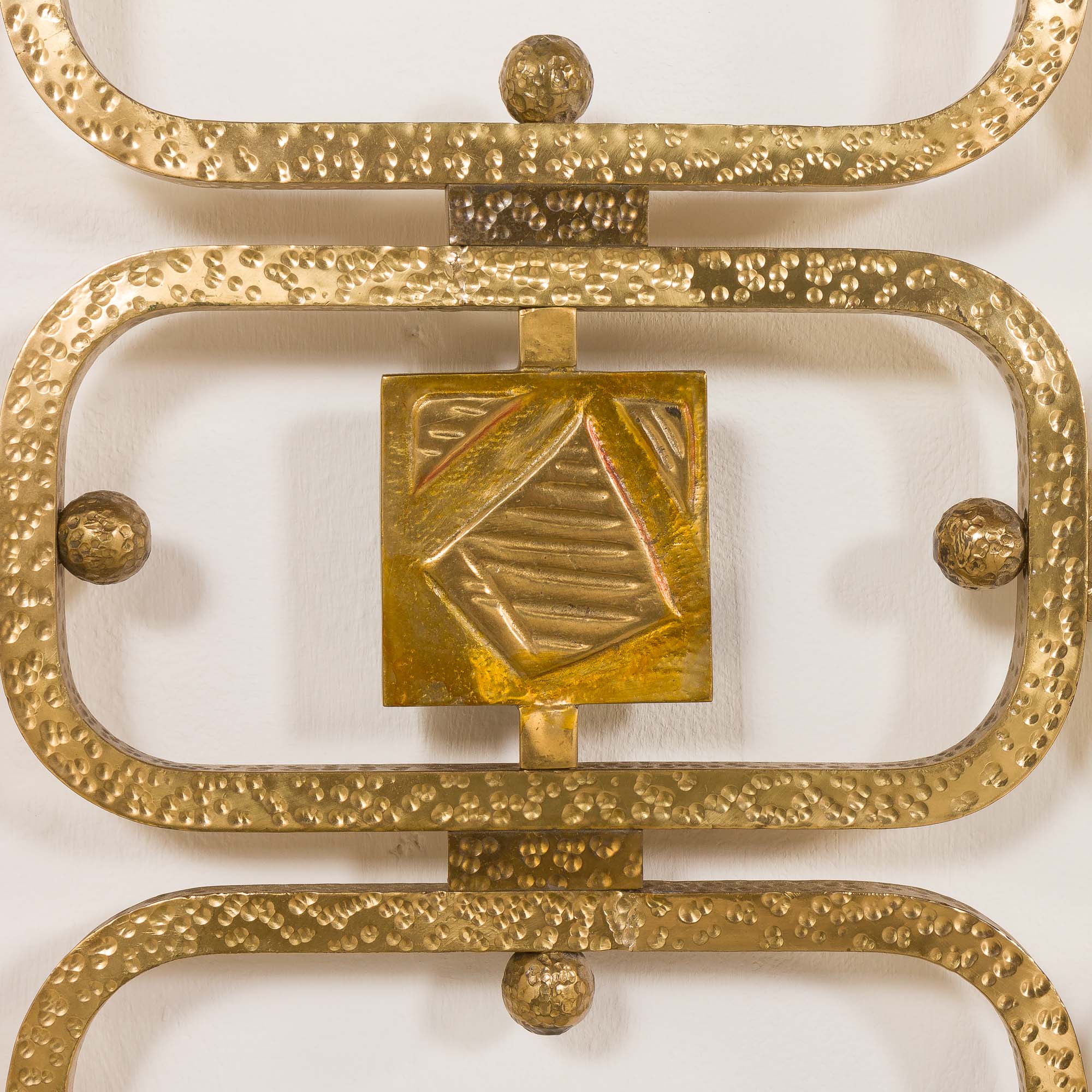 Italian brass bed by Ciansky, Shelba and Luciano Frigerio for Frigerio di Desio, 1960s.