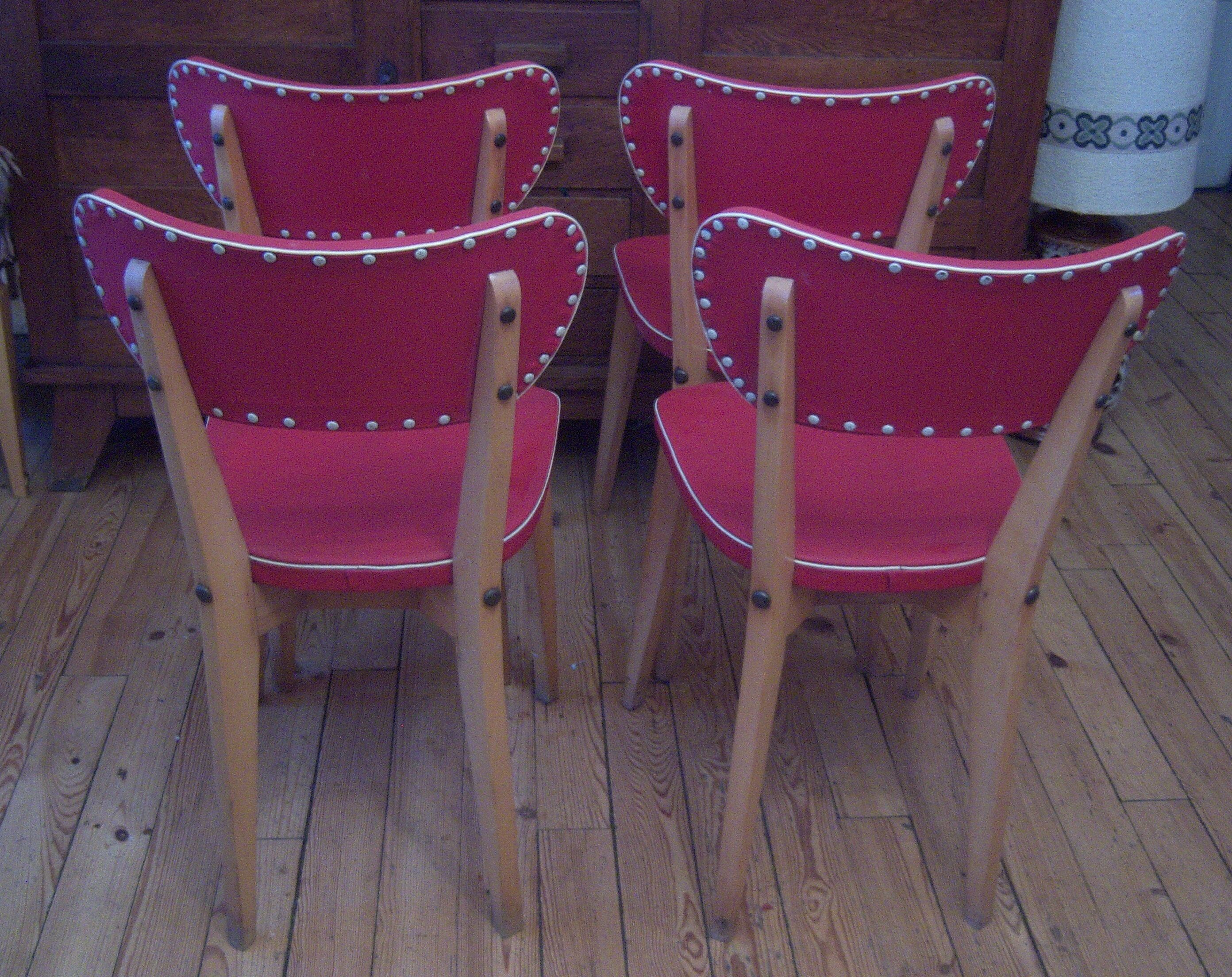 4 vintage chairs
