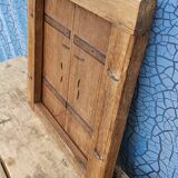 Old wooden tribal window