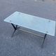 Table bas en verre 