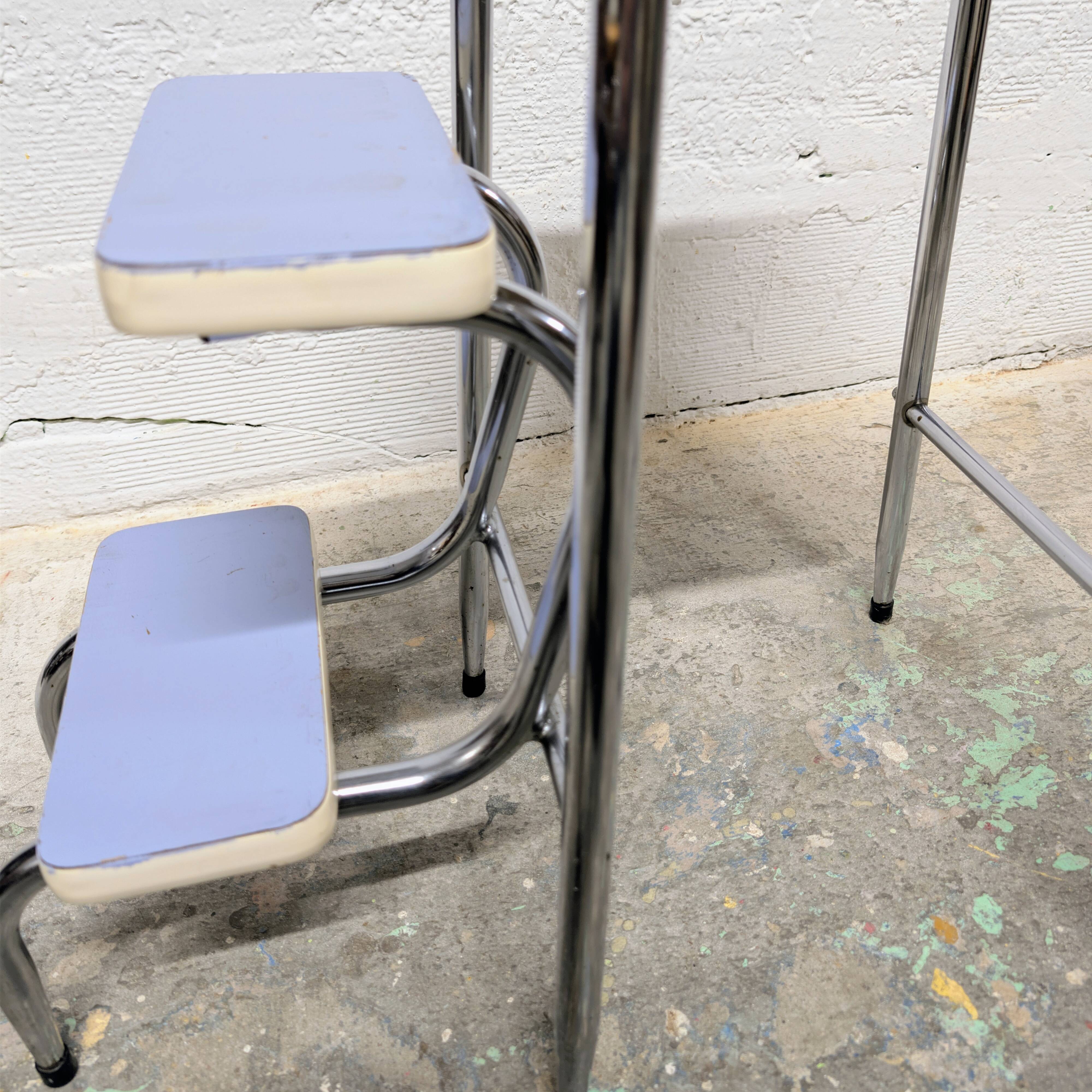 Escabeau marche pied vintage