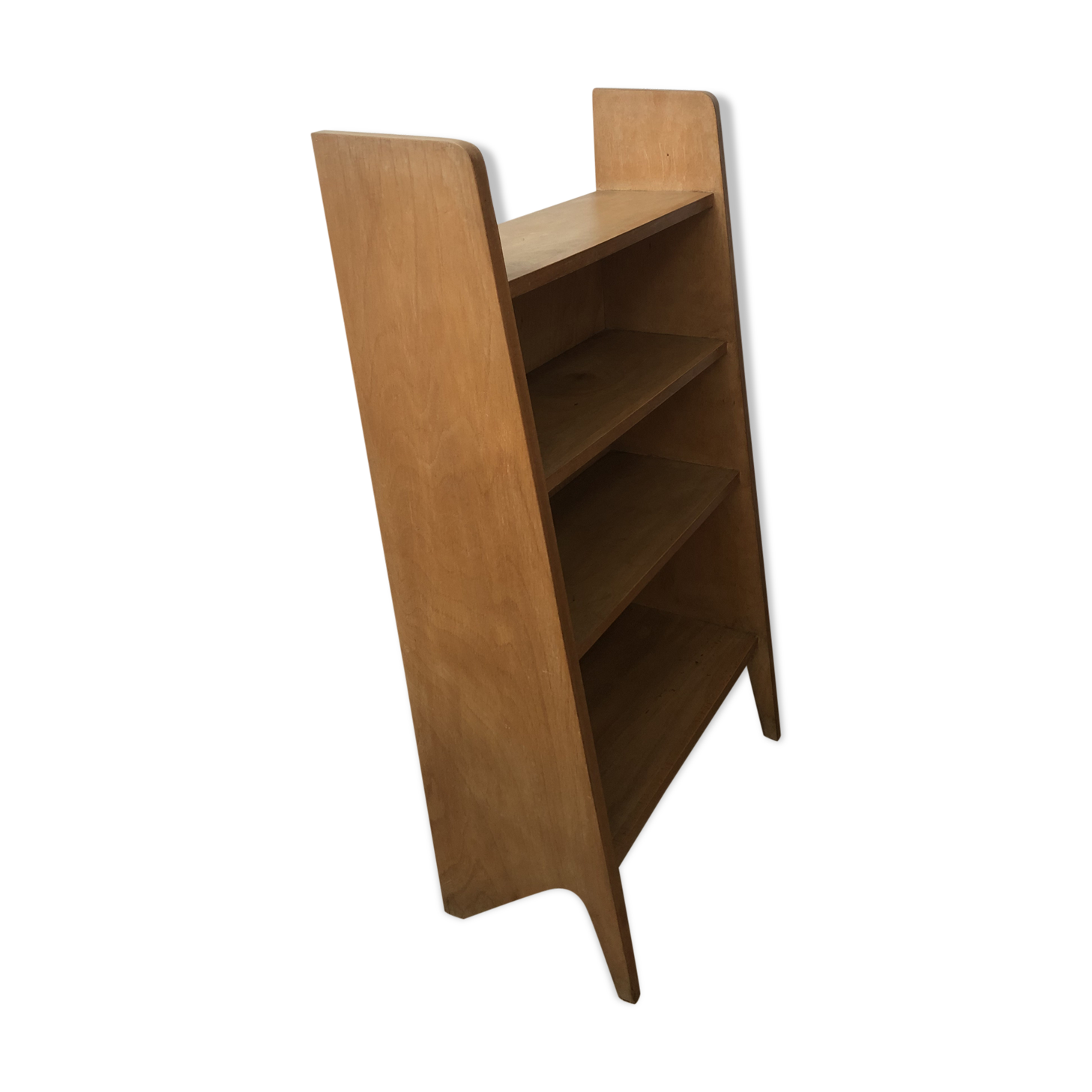 Vintage wood library