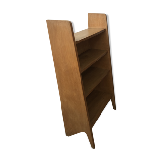 Vintage wood library