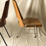 Stackable Manhattan chairs by Baumann