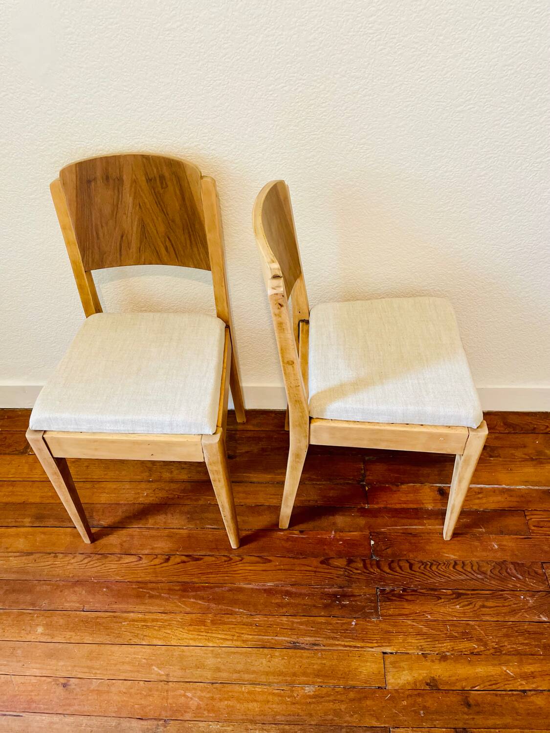 Paire de chaises Art Deco