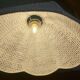 Suspension abat-jour vintage fleur