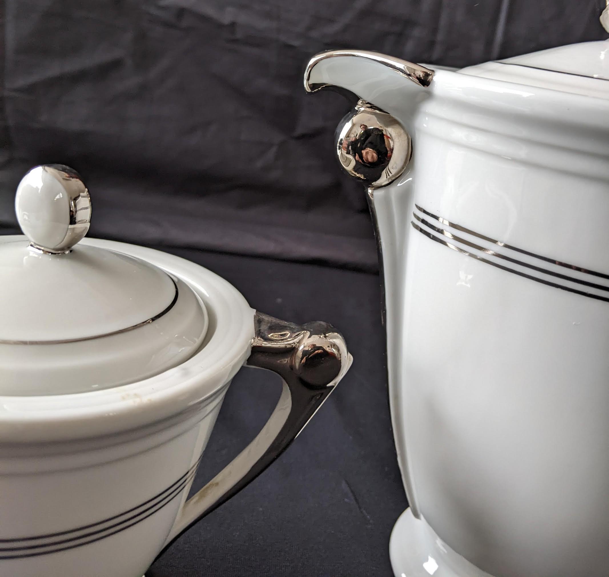 Art Deco coffee service