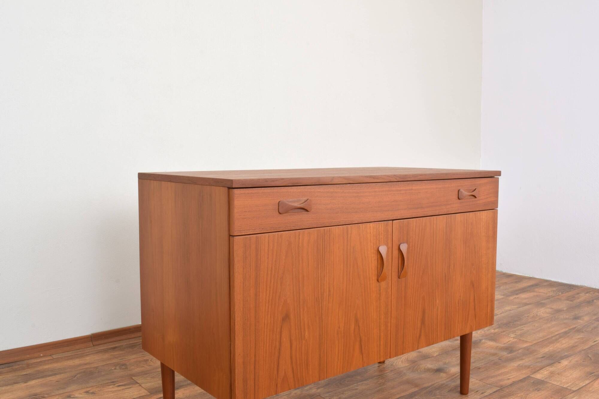 Mid-century danish teak cabinet from clausen & son, 1960s.
