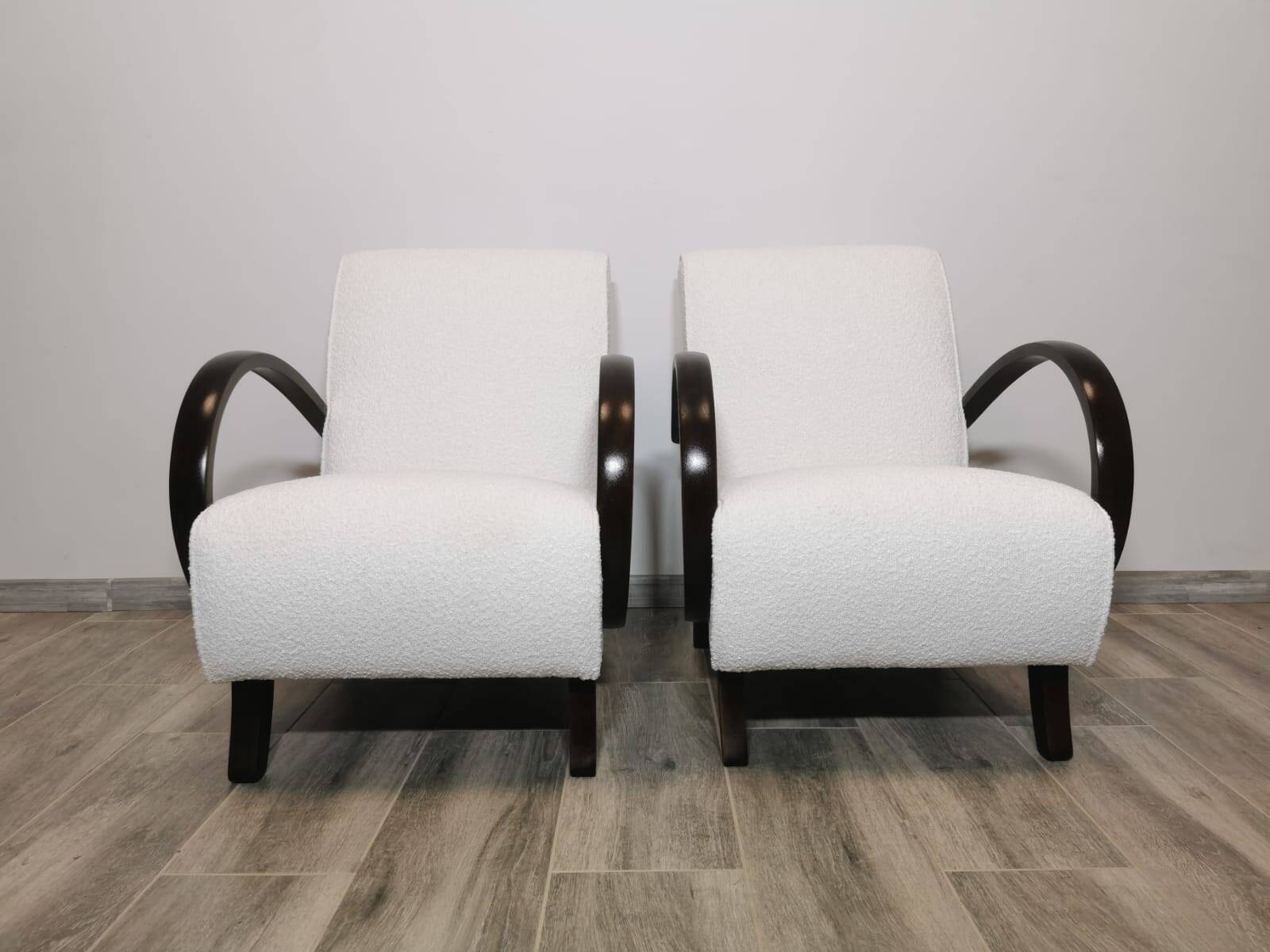Armchairs by Jindrich Halabala, 1940s, Set of 2
