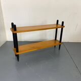 Mid-Century Modernist Sticks Shelf attributed to Willem Lutjens for C. De Boer, 1950s