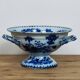 Iron earth compote bowl