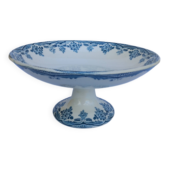 Choisy le Roi iron earthenware fruit bowl on stand