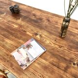 Very large solid pine farmhouse table