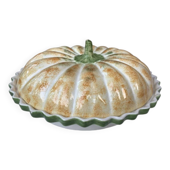 Pumpkin slushie dish
