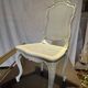 Paire de chaises cannées style Régence, fabrication Moissonnier