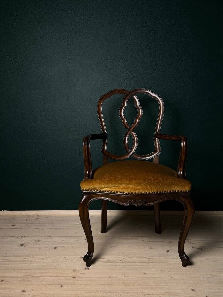 Vintage dining chair, Italy, 1950s