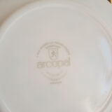 Set de 8 assiettes à dessert Arcopal modèle Véronica vintage