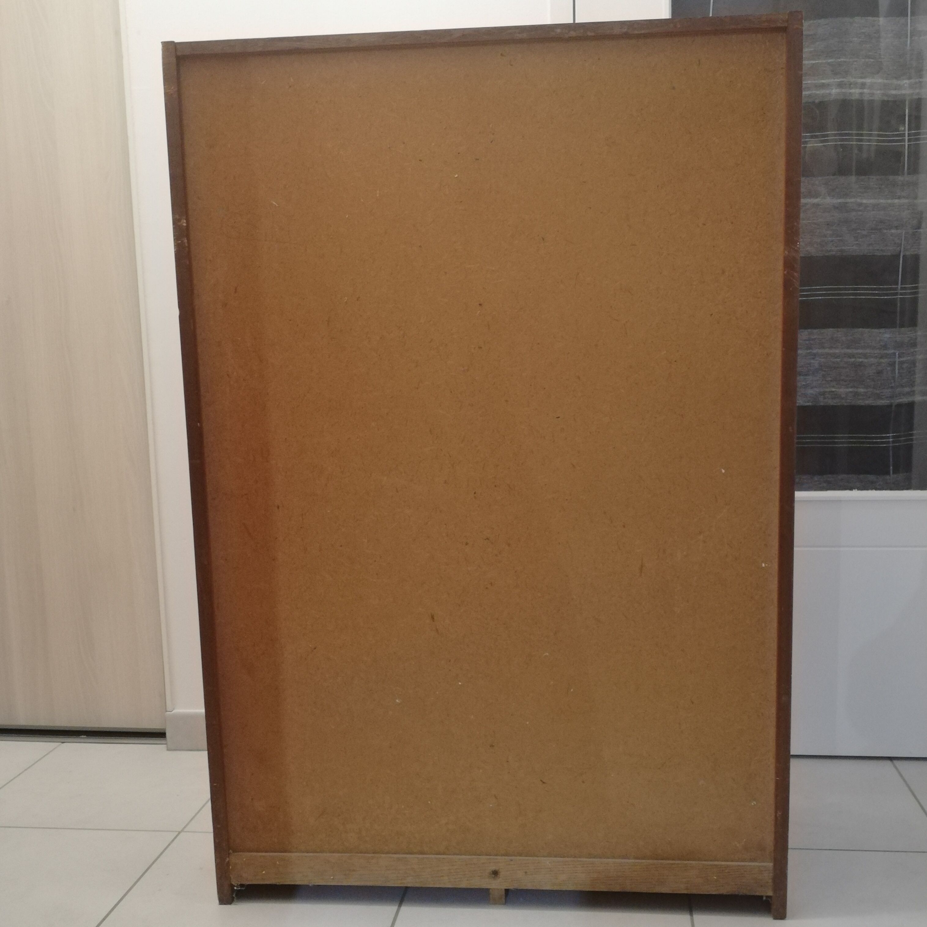 Vintage 1960s double curtain binder